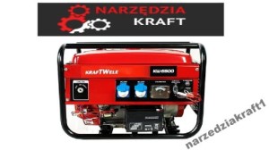 Generator Agregat prądotwórczy KRAFTWELE KW6500 EL 1F 4,5 kVA