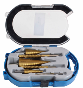 Zestaw wierteł WIERTŁA STOPNIOWE WIERTŁA Z FREZAMI 6 szt. Satra S-SDS6