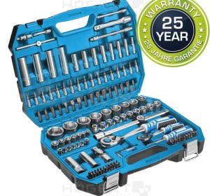 ZESTAW Klucze nasadowe nasadki 144 SZT HT1R440