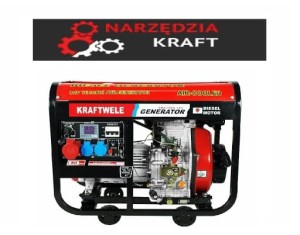 Generator Agregat Prądotwórczy 7,8 KW 3F 400V KRAFTWELE SDG7800 3F