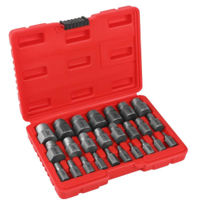 WYKRĘTAKI DO ZERWANYCH ŚRUB 25 ELEMENTÓW KD10077