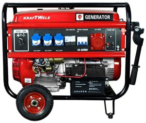 Generator Agregat Prądotwórczy  KRAFTWELE KW8800 3F o Mocy: 8,8 KW  400V