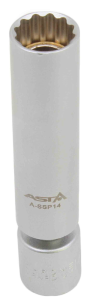 NASADKA KLUCZ Z PRZEGUBEM DO ŚWIEC ZAPŁONOWYC 3/8” 12 kąt. 14mm dł 92mm A-SSP14