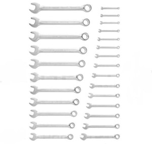 ZESTAW KLUCZY KLUCZE PŁASKO-OCZKOWE 26SZT. HT1W496